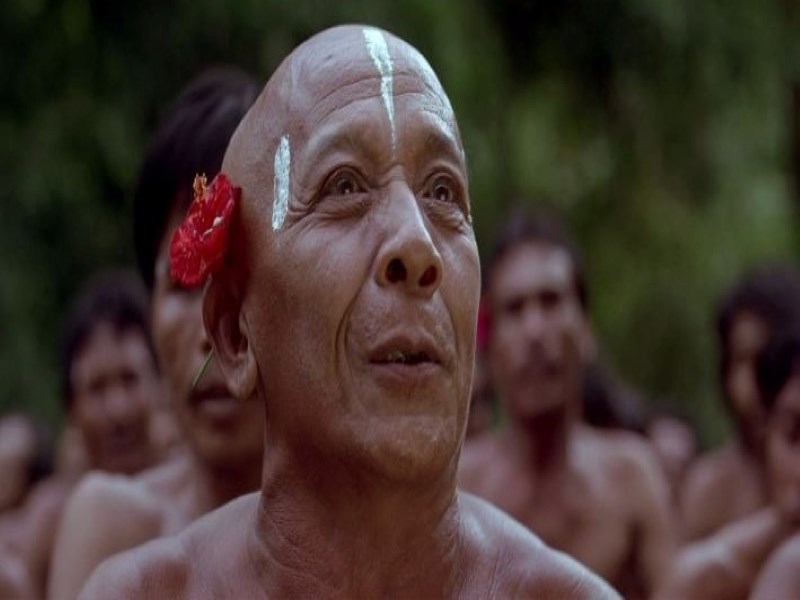 چهره‌ یکی از بومیان در مستند باراکا
