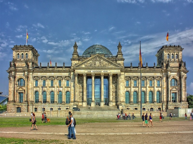 ساختمان رایشتاگ برلین 