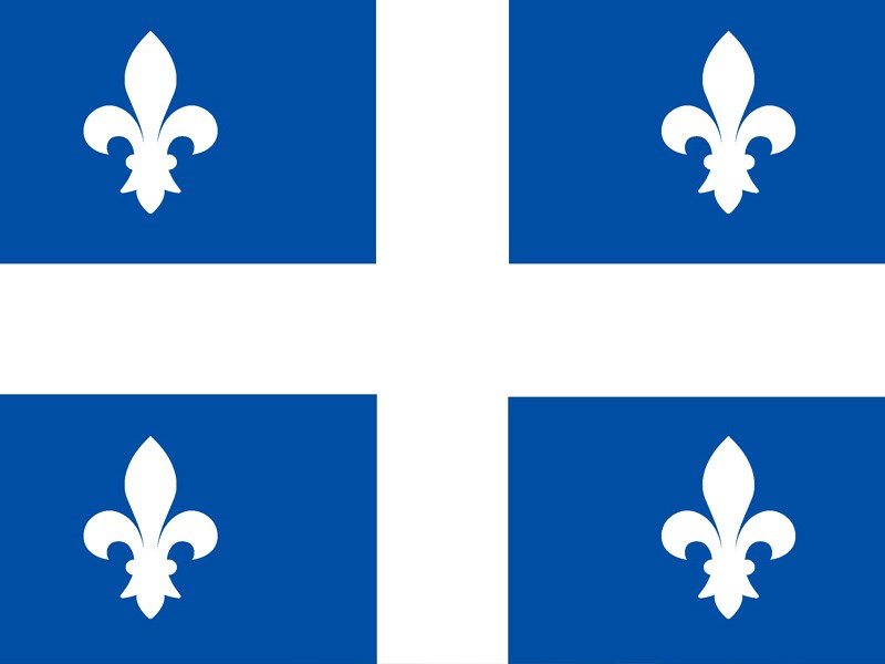 پرچم کبک کانادا