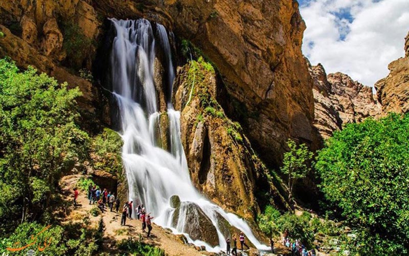 آبشار آب سفید الیگودرز