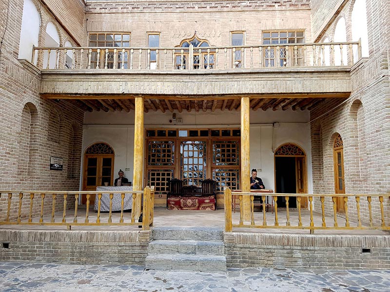 معماری زیبای خانه مسعودی  تویسرکان