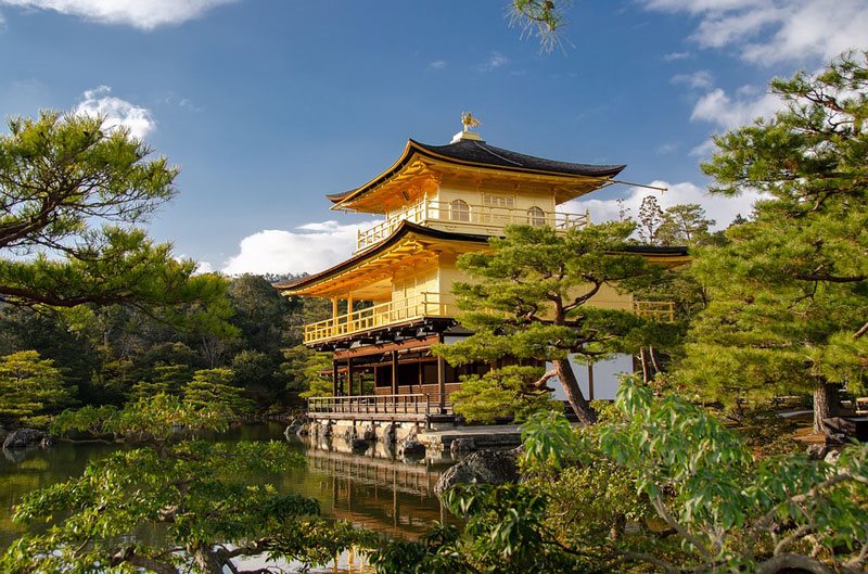 معبد طلایی کیوتو