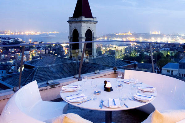 رستوران 360 درجه استانبول