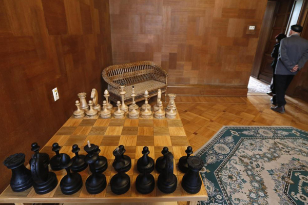 اتاق شطرنج ویلای استالین شهر سوچی