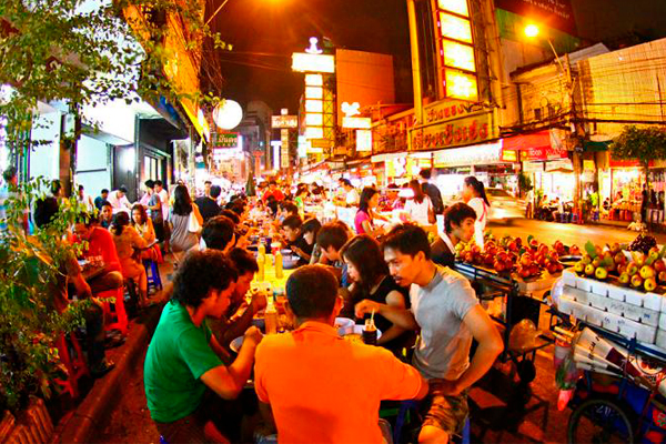 غذاهای خیابانی تایلند