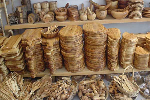 صنایع دستی از چوب زیتون