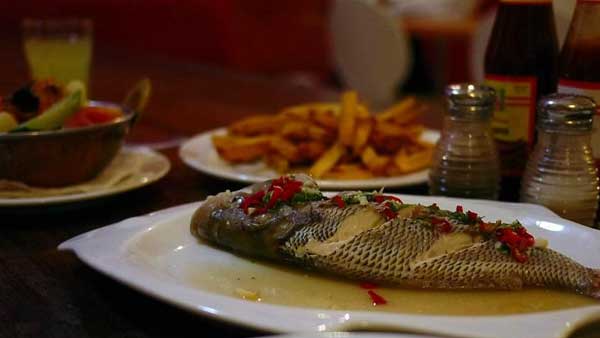 ماهی گریل رستوران آرکیپلاگو