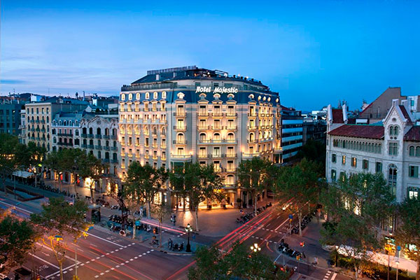 هتل مجستیک بارسلونا