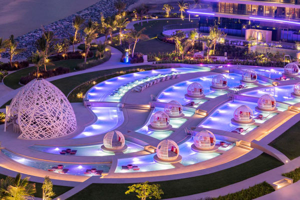 هتلهای دبی - W Dubai - The Palm