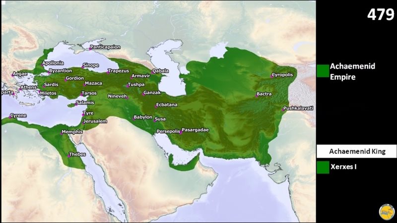 بزرگ‌ترین قلمرو امپراطوری ایران