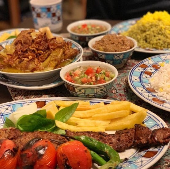 تنوع غذاهای رستوران شرزه شیراز