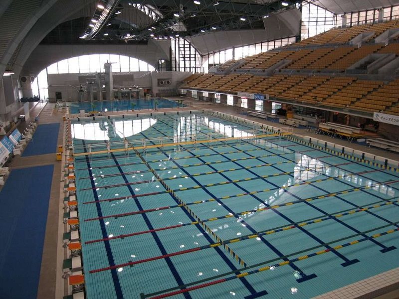 مرکز بازی‌های آبی المپیک توکیو