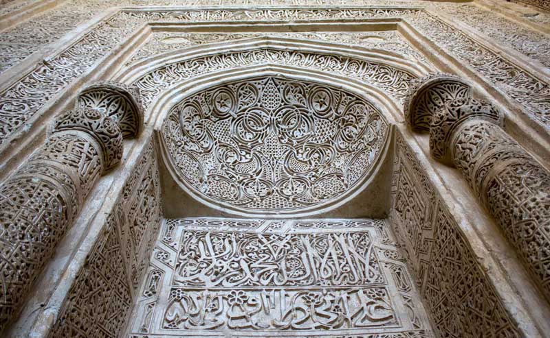 زیباترین قسمت مسجد جامع بسطام