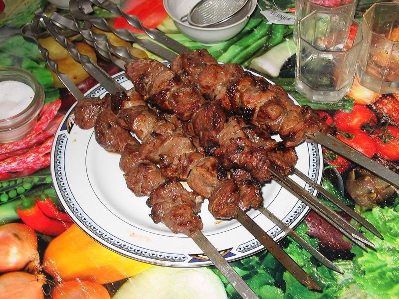 کباب در رستوران نقش جهان اصفهان